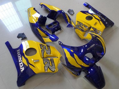 ABS 1991-1998 Blue Yellow Honda CBR250RR MC22 Motor Bike Fairings UK