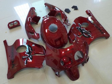 ABS 1991-1998 Dark Red Honda CBR250RR MC22 Bike Fairing Kit UK