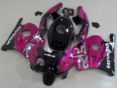 ABS 1991-1998 Pink Black Honda CBR250RR MC22 Motor Fairings UK