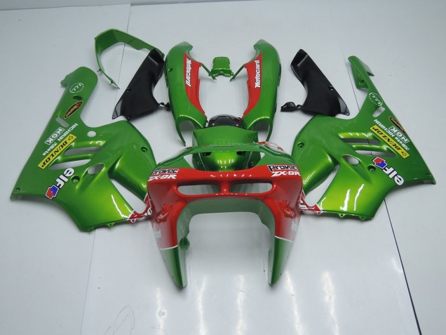 ABS 1994-1997 Green Red Kawasaki ZX9R Motorbike Fairing Kits UK