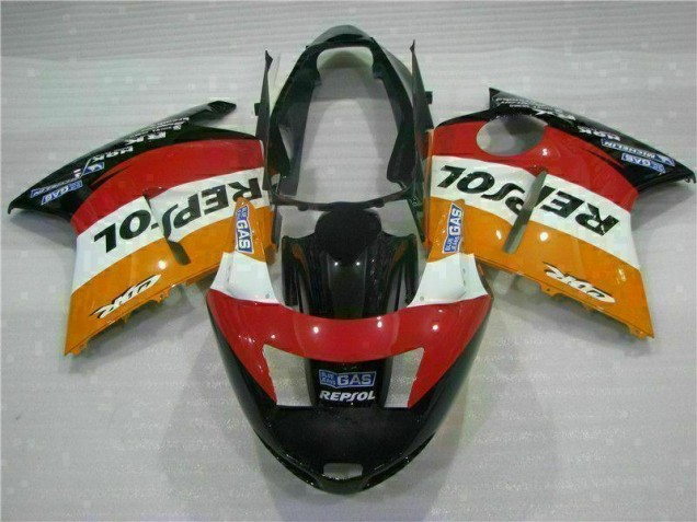 ABS 1996-2007 Orange Repsol Honda CBR1100XX Motorbike Fairing UK