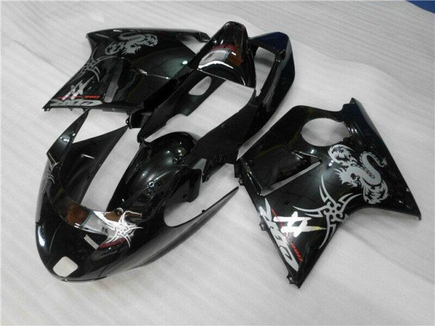 ABS 1996-2007 Black Honda CBR1100XX Bike Fairing Kit UK