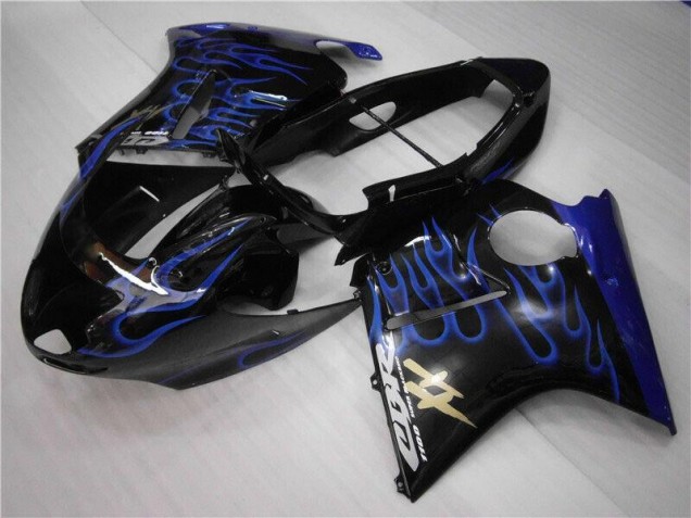 ABS 1996-2007 Blue Flame Honda CBR1100XX Motorcyle Fairings UK