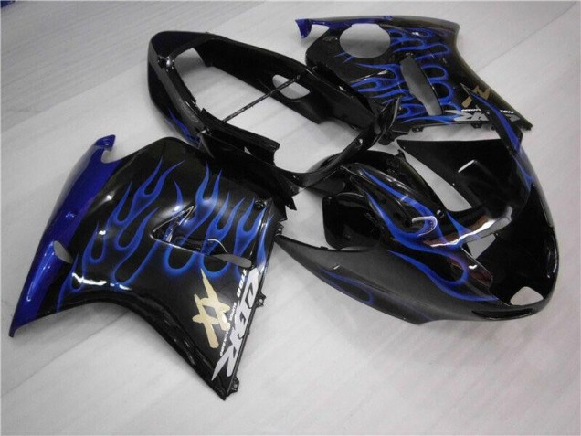 ABS 1996-2007 Blue Flame Honda CBR1100XX Motorcyle Fairings UK