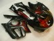 ABS 1995-1998 Black Red Flame Honda CBR600 F3 Motorcycle Fairing UK