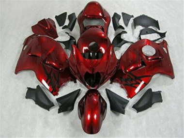 ABS 1996-2007 Red Black Suzuki GSXR 1300 Hayabusa Motorcycle Fairing UK