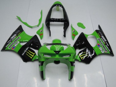 ABS 1998-1999 Green Monster Kawasaki ZX6R Motor Bike Fairings UK