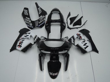 ABS 1998-1999 Black West Kawasaki ZX9R Bike Fairing UK