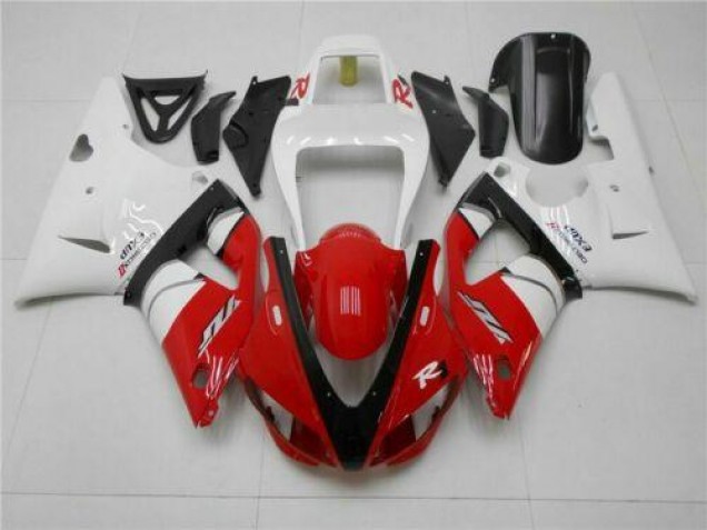 ABS 1998-1999 Red White Yamaha YZF R1 Motorcycle Replacement Fairings UK