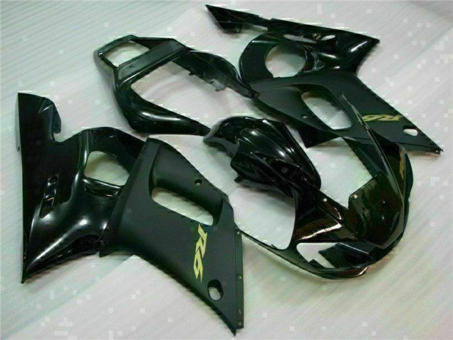 ABS 1998-2002 Black Yamaha YZF R6 Motorcycle Replacement Fairings UK