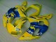 ABS 1998-2002 Yellow Blue Yamaha YZF R6 Motorcycle Fairing Kit UK