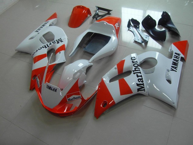 ABS 1998-2002 White Red Marlboro Yamaha YZF R6 Motorbike Fairing UK