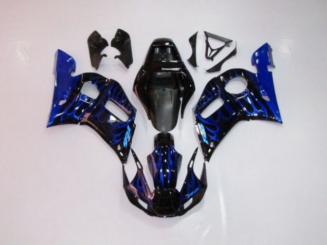 ABS 1998-2002 Blue Flame Yamaha YZF R6 Motorcycle Fairings UK