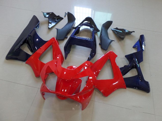 ABS 2000-2001 Red Dark Blue Honda CBR900RR 929 Bike Fairings UK