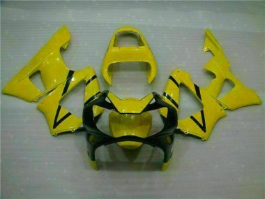 ABS 2000-2001 Yellow Honda CBR900RR 929RR Motor Bike Fairings UK