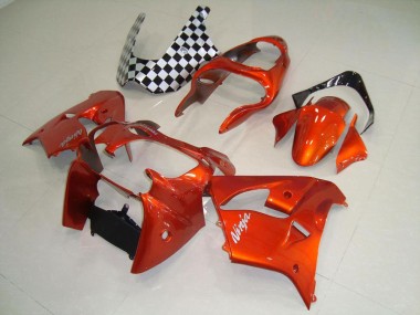 ABS 2000-2001 Orange Kawasaki ZX9R Motorbike Fairings UK