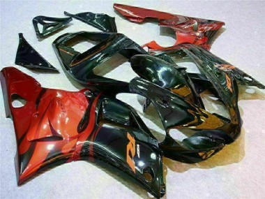 ABS 2000-2001 Red Yamaha YZF R1 Motorcyle Fairings UK