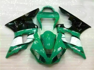 ABS 2000-2001 Green Yamaha YZF R1 Motorcylce Fairings UK