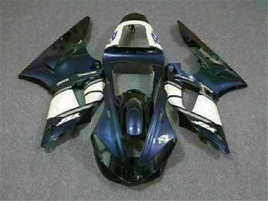 ABS 2000-2001 Blue Yamaha YZF R1 Motorcycle Fairing Kits UK