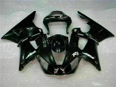 ABS 2000-2001 Black Yamaha YZF R1 Motorcycle Fairing Kit UK