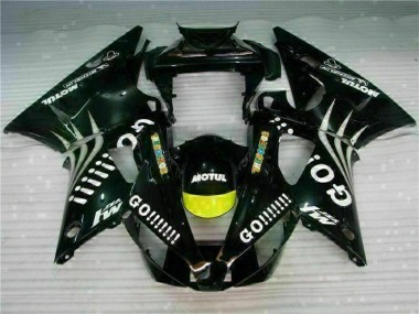 ABS 2000-2001 Black Yamaha YZF R1 Bike Fairing UK