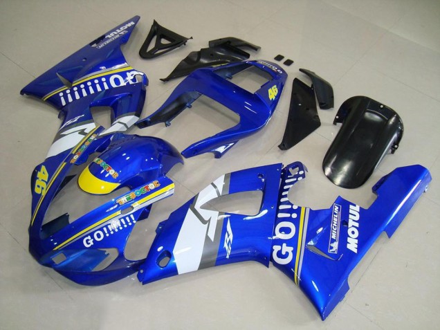 ABS 2000-2001 Go 3 Yamaha YZF R1 Bike Fairing Kit UK