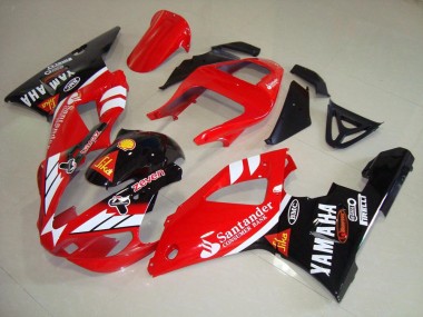 ABS 2000-2001 Santander Yamaha YZF R1 Motorcycle Fairings Kit UK