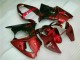 ABS 2000-2002 Red Black Kawasaki ZX6R Bike Fairing Kit UK