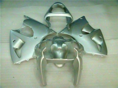 ABS 2000-2002 Silver Kawasaki ZX6R Replacement Fairings UK