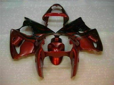 ABS 2000-2002 Red Kawasaki ZX6R Motor Fairings UK