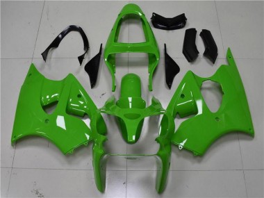 ABS 2000-2002 Green Kawasaki ZX6R Motorbike Fairing UK