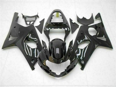 ABS 2000-2002 Glossy Black Suzuki GSXR 1000 Motorbike Fairing UK