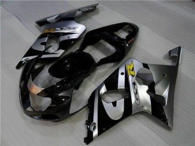 ABS 2000-2002 Silver Black Suzuki GSXR 1000 Motor Fairings UK