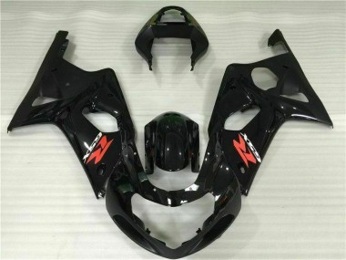 ABS 2000-2002 Black Suzuki GSXR 1000 Motorcylce Fairings UK