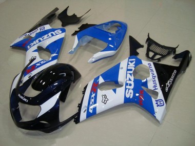 ABS 2000-2002 Blakc Blue White Suzuki GSXR 1000 Motorcycle Replacement Fairings UK