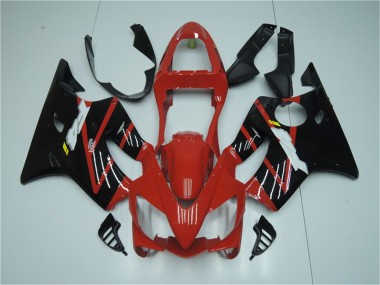 ABS 2001-2003 Red Black Honda CBR600 F4i Motorcycle Fairing Kit UK