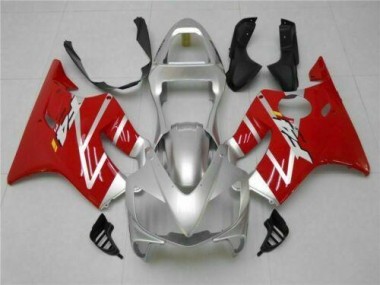 ABS 2001-2003 Silver Red Honda CBR600 F4i Bike Fairings UK