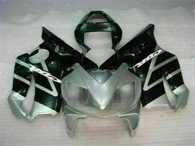 ABS 2001-2003 Black Silver Honda CBR600 F4i Motorcycle Fairing UK