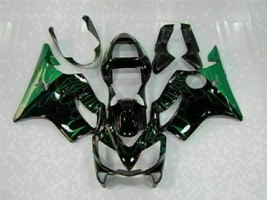 ABS 2001-2003 Green Honda CBR600 F4i Motorbike Fairing UK