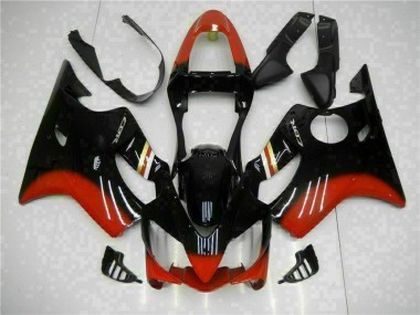 ABS 2001-2003 Red Black Honda CBR600 F4i Motorcyle Fairings UK