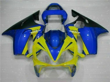 ABS 2001-2003 Yellow Blue Honda CBR600 F4i Bike Fairings UK