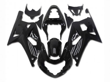 ABS 2001-2003 Black Suzuki GSXR 600/750 Motor Fairings UK