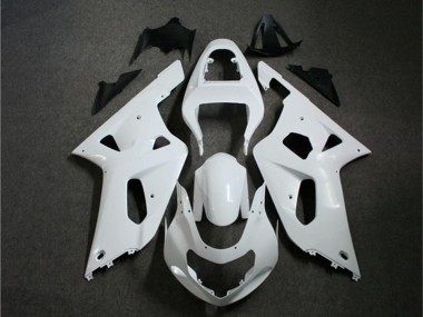 ABS 2001-2003 White Suzuki GSXR 600/750 Motorcycle Fairing UK