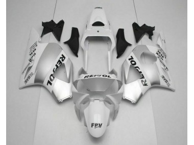 ABS 2002-2003 White Silver Black Repsol Honda CBR900RR 954RR Motorcycle Replacement Fairings UK