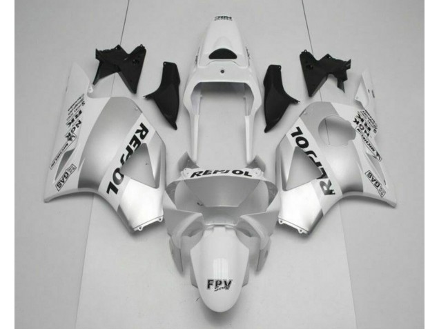 ABS 2002-2003 White Silver Black Repsol Honda CBR900RR 954RR Motorcycle Replacement Fairings UK