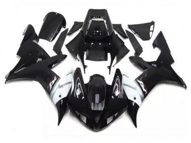 ABS 2002-2003 Black White Yamaha YZF R1 Motor Bike Fairings UK