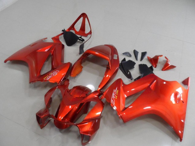 ABS 2002-2013 Red Honda VFR800 Bike Fairing Kit UK