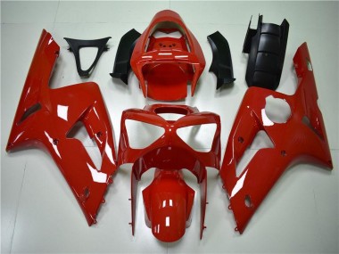 ABS 2003-2004 Red Kawasaki ZX6R Motor Fairings UK