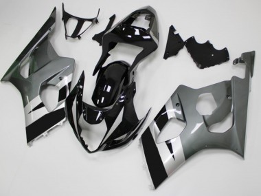 ABS 2003-2004 Black Grey Suzuki GSXR 1000 Moto Fairings UK