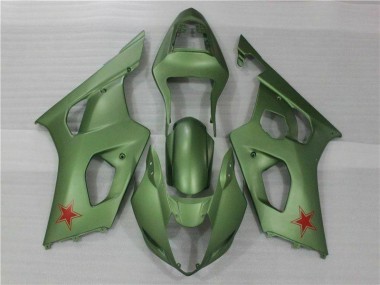 ABS 2003-2004 Green Suzuki GSXR 1000 Motorcycle Fairings UK